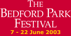 The Bedford Park Festival logo