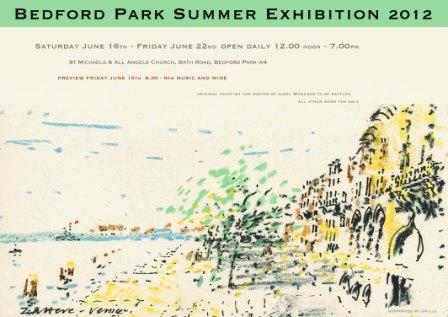Bedford Park Summer Exhibition poster