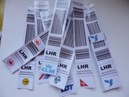 Airline labels