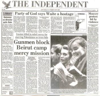 The Independent, February 14th 1987