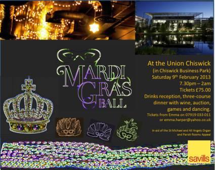 Mardi Gras Ball poster